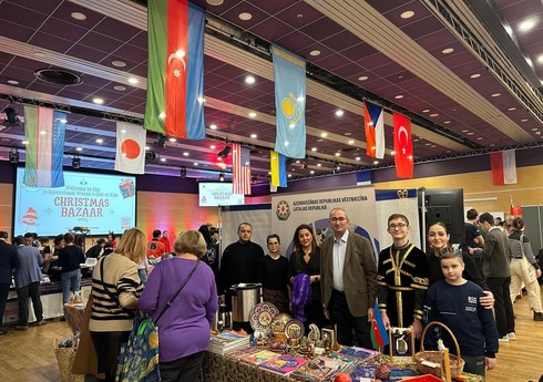 Посольство Азербайджана в Риге было представлено на Международной рождественской ярмарке