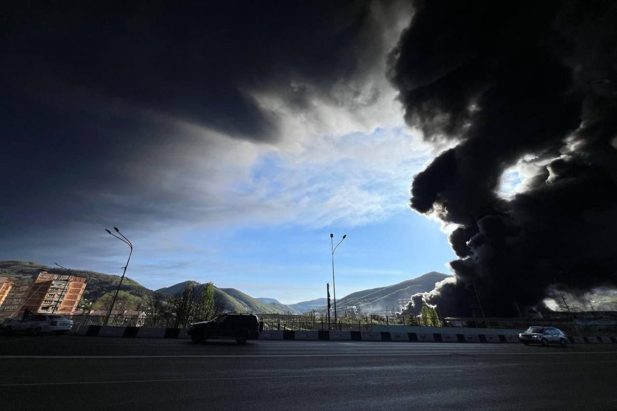 Пожар на НПЗ в Туапсе локализован
