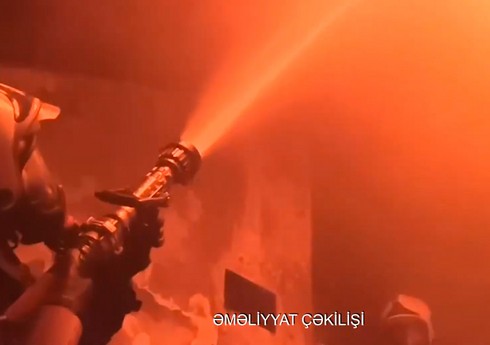 Пожар в частном доме в Низаминского районе Баку потушен