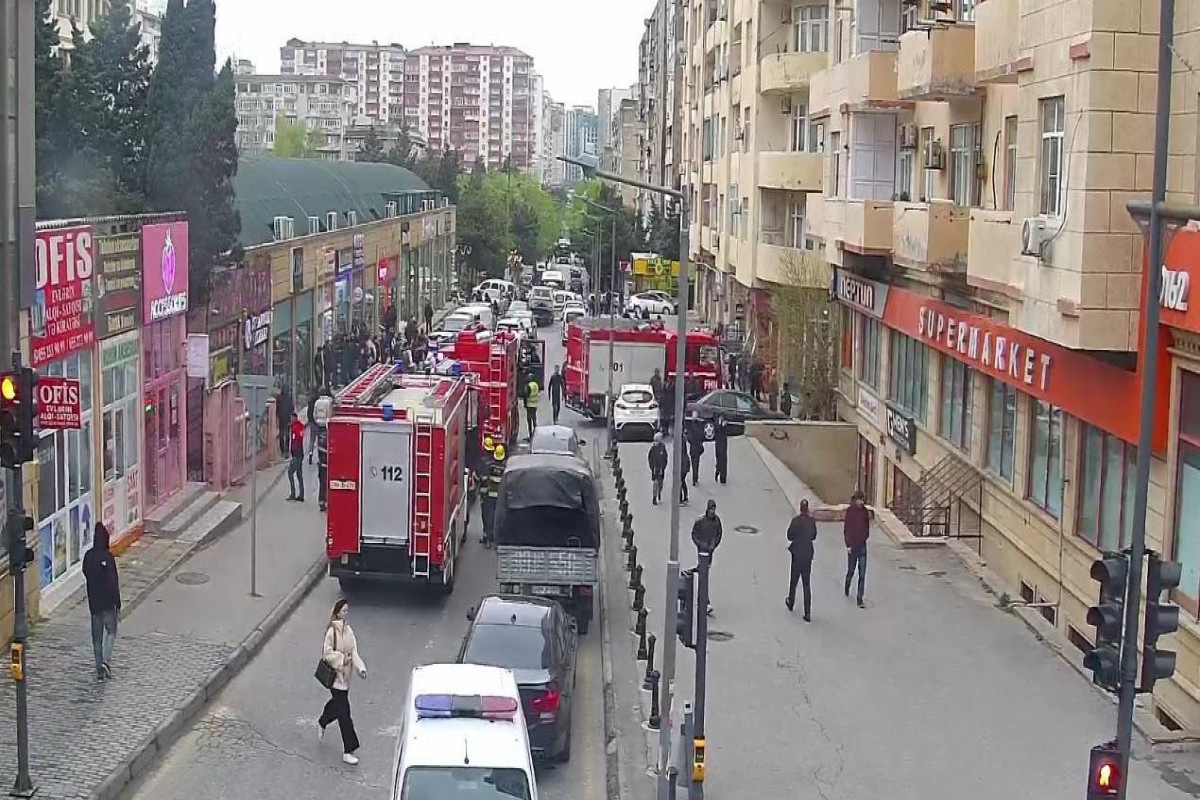 Пожар в жилом доме в Баку потушен - ОБНОВЛЕНО-1-ФОТО-ВИДЕО