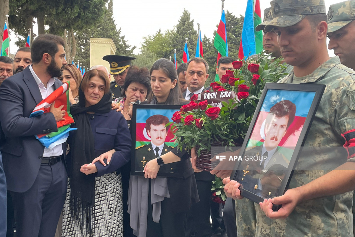 Преданы земле останки шехида I карабахской войны Мубариза Мамедова – ФОТО