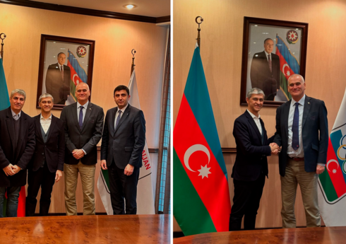 Представитель Всемирной федерации бадминтона посетил Национальный олимпийский комитет