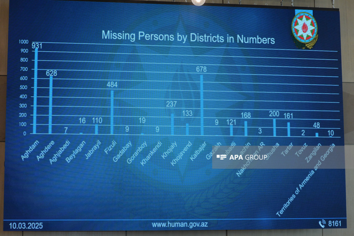 Представлен оценочный отчет ICMP по поиску пропавших без вести в Азербайджане-ФОТО