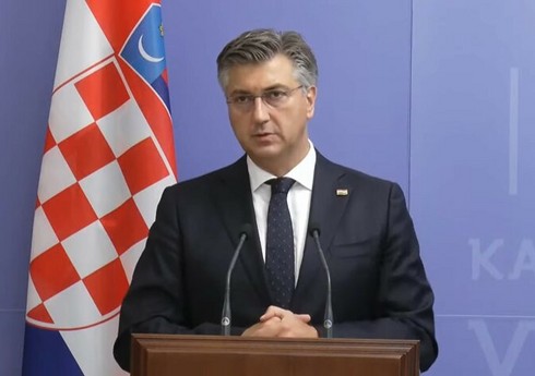 Премьер-министр Хорватии выразил соболезнования президенту Азербайджана