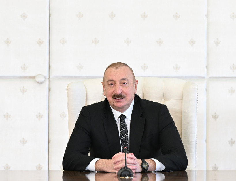 Президент Азербайджана: Мы – страна, побеждающая и на поле боя, и в политической плоскости, и на спортивных аренах