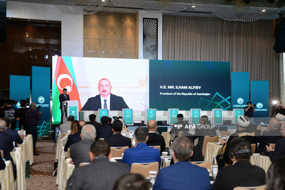 Президент Азербайджана направил обращение участникам международной конференции по вопросам исламофобии - ОБНОВЛЕНО