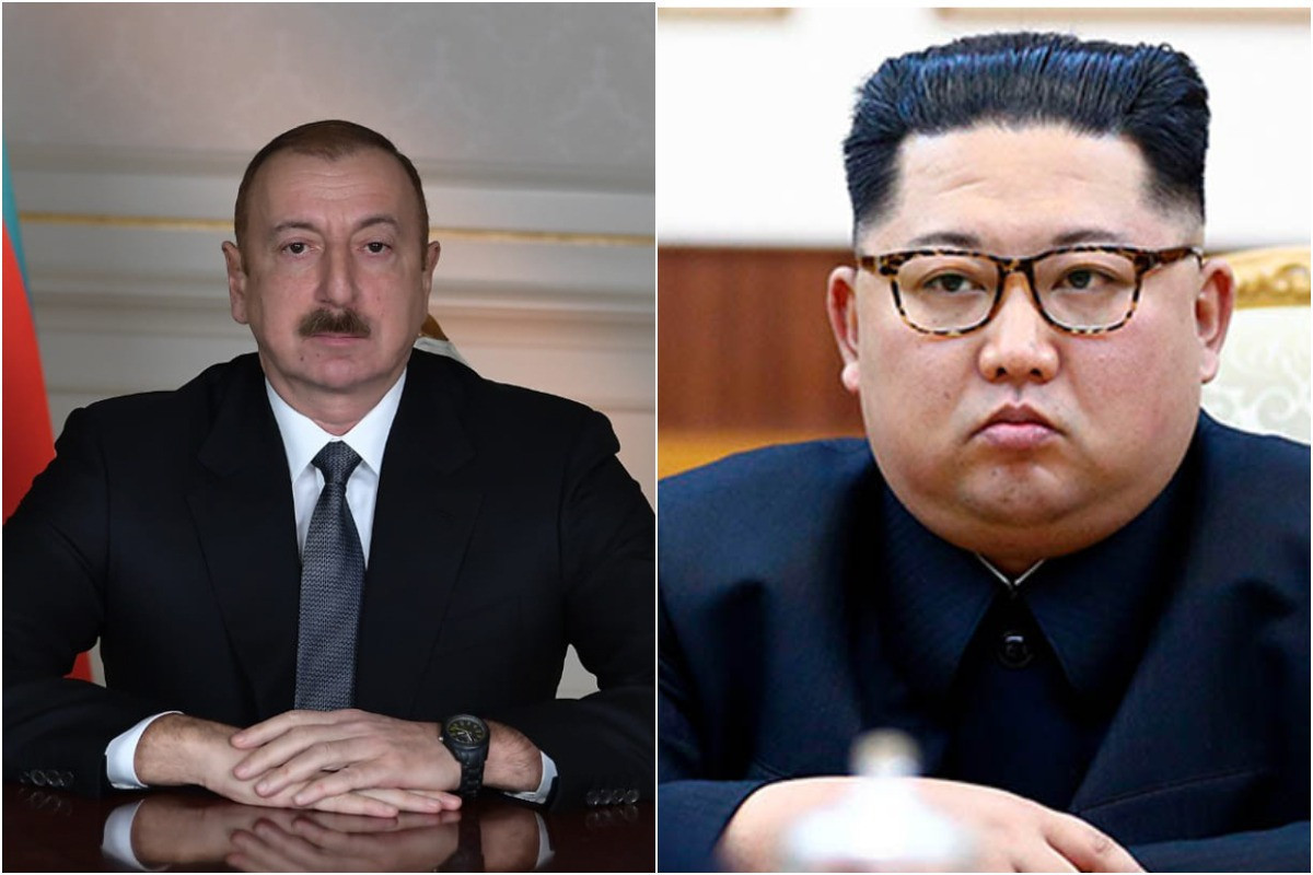 Президент Азербайджана поздравил главу КНДР