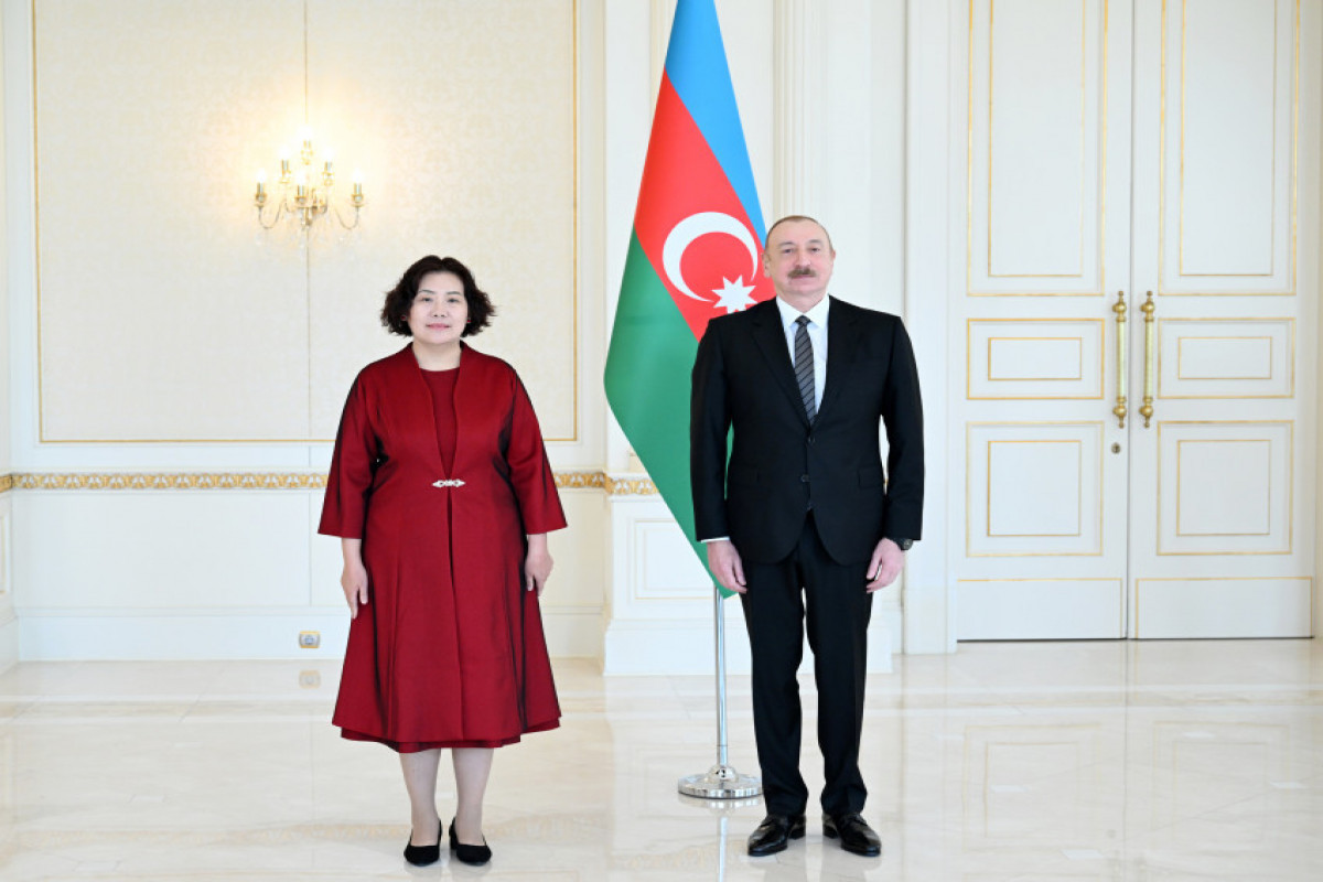 Президент Азербайджана принял верительные грамоты нового посла Китая - ОБНОВЛЕНО