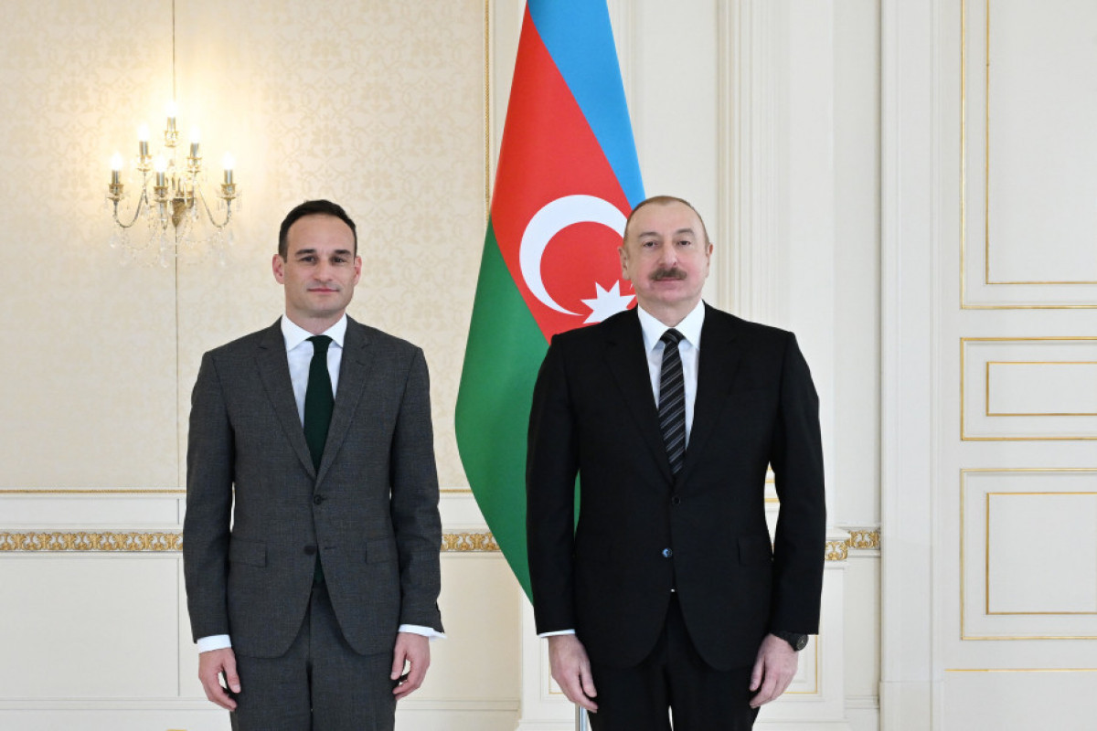 Президент Азербайджана принял верительные грамоты новоназначенного посла Словении-ОБНОВЛЕНО