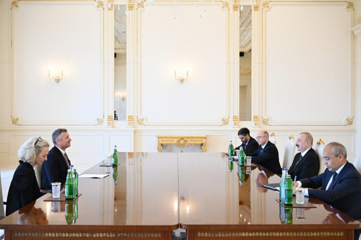Президент Азербайджана принял вице-президента компании ExxonMobil -ОБНОВЛЕНО