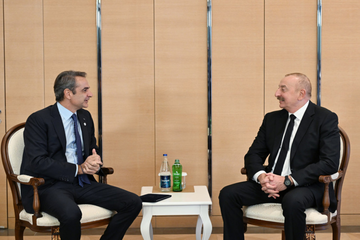 Президент Азербайджана встретился с премьер-министром Греции-ОБНОВЛЕНО