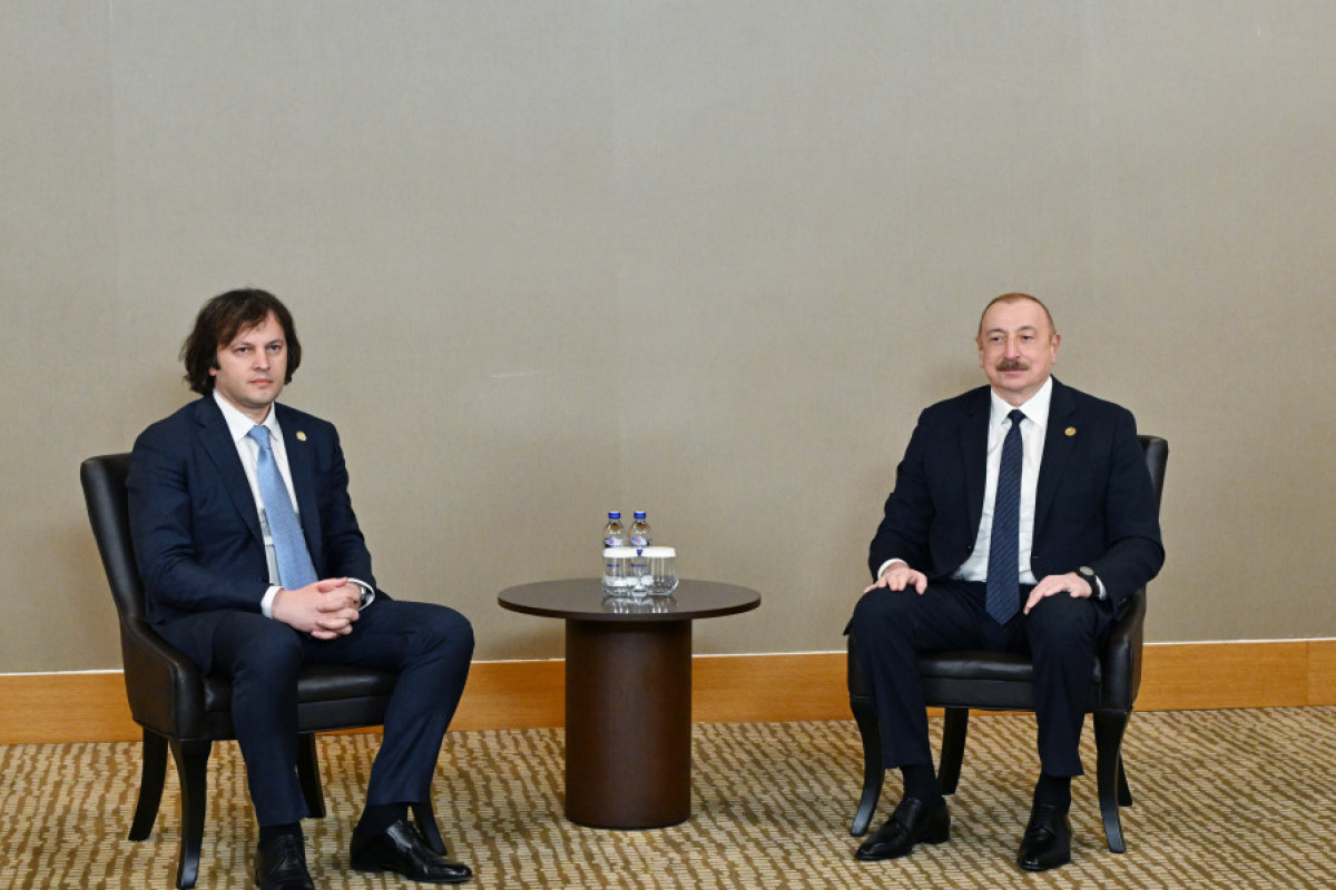 Президент Азербайджана встретился с премьер-министром Грузии -ОБНОВЛЕНО