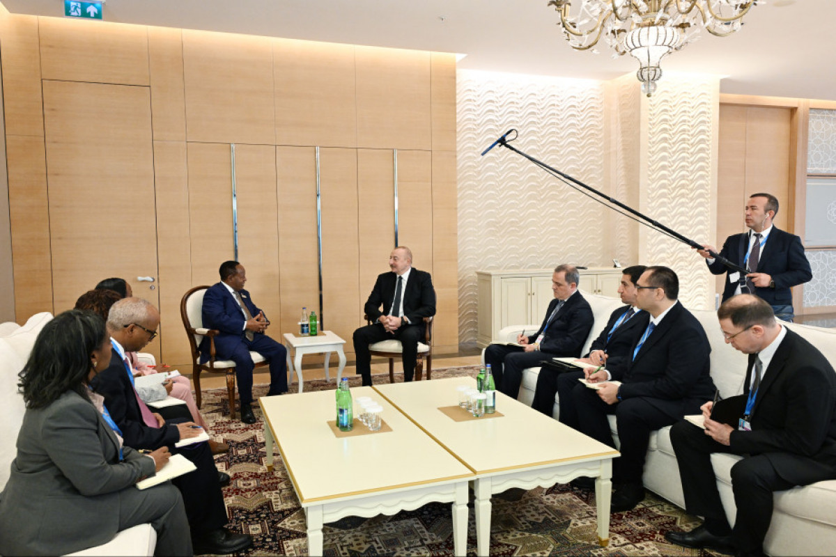 Президент Азербайджана встретился с Президентом Эфиопии-ОБНОВЛЕНО