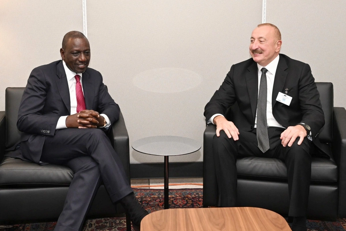 Президент Азербайджана встретился в штаб-квартире ООН в Нью-Йорке с кенийским коллегой