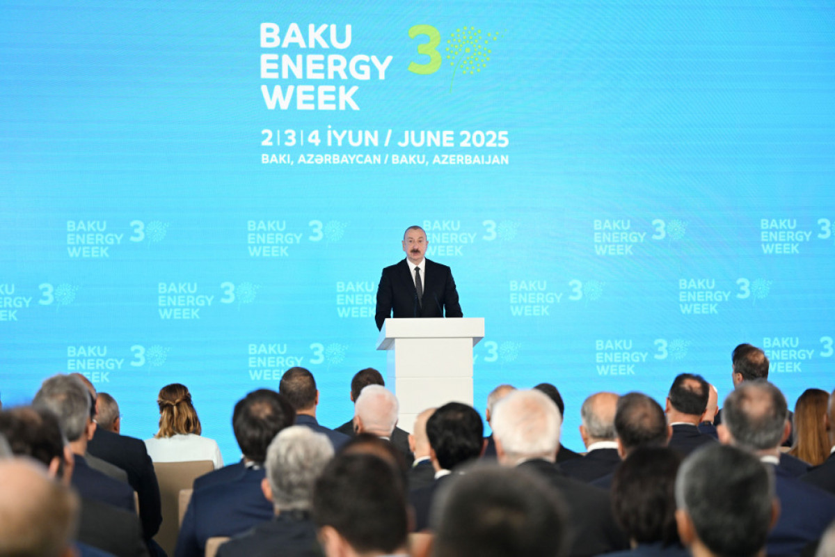 Президент Азербайджана выступил на официальной церемонии открытия «Caspian Oil and Gas», «Caspian Power» и «Baku Energy Forum»-ОБНОВЛЕНО