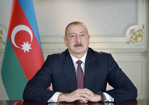 Президент Ильхам Алиев направил письмо участникам выставки Rebuild Karabakh