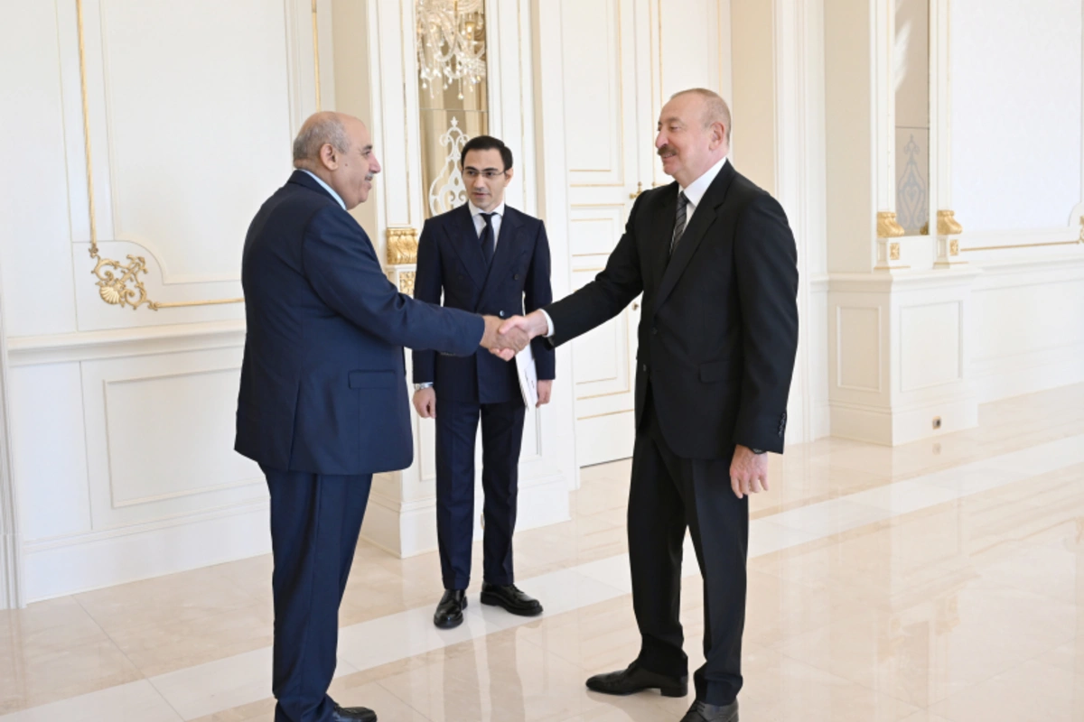 Президент Ильхам Алиев принял делегацию Палаты представителей Иорданского Хашимитского Королевства