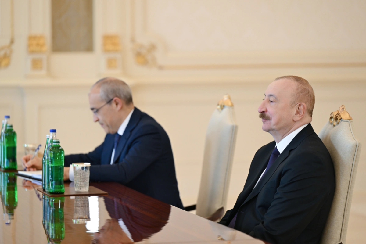 Президент Ильхам Алиев принял делегацию во главе с председателем Группы Исламского банка развития