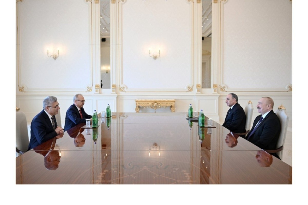 Президент Ильхам Алиев принял генерального прокурора Верховного суда Турции