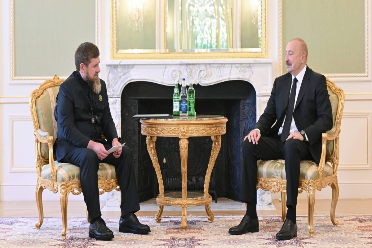 Президент Ильхам Алиев принял Рамзана Кадырова