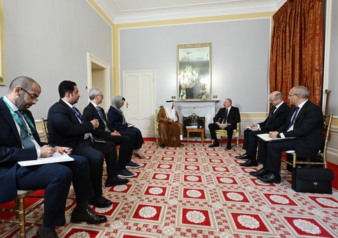 Президент Ильхам Алиев встретился с министром инвестиций Саудовской Аравии