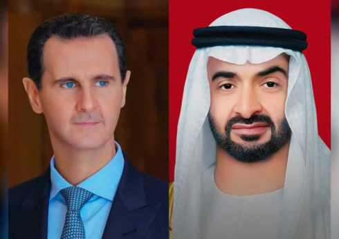Президент ОАЭ провел телефонный разговор со своим сирийским коллегой
