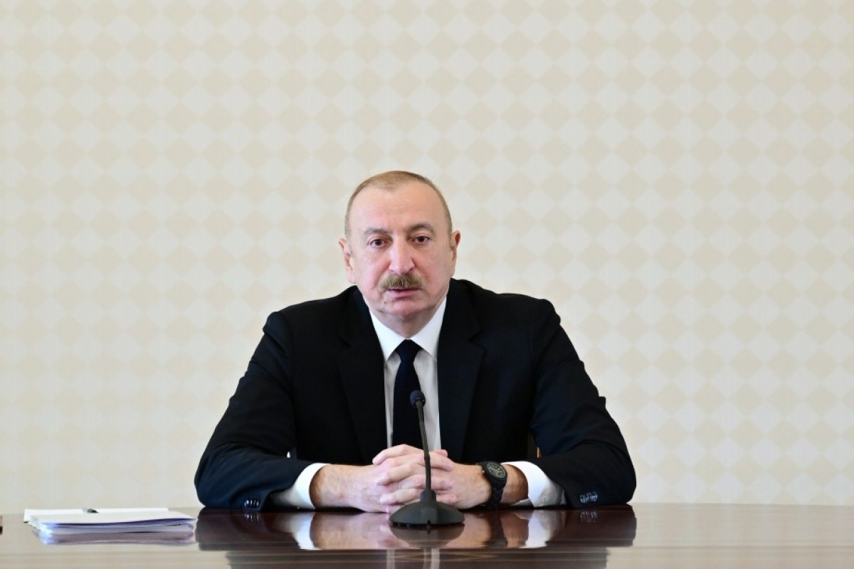 Президент: Ширванский канал будет введен в эксплуатацию в следующем году, мы начали реконструкцию Карабахского канала