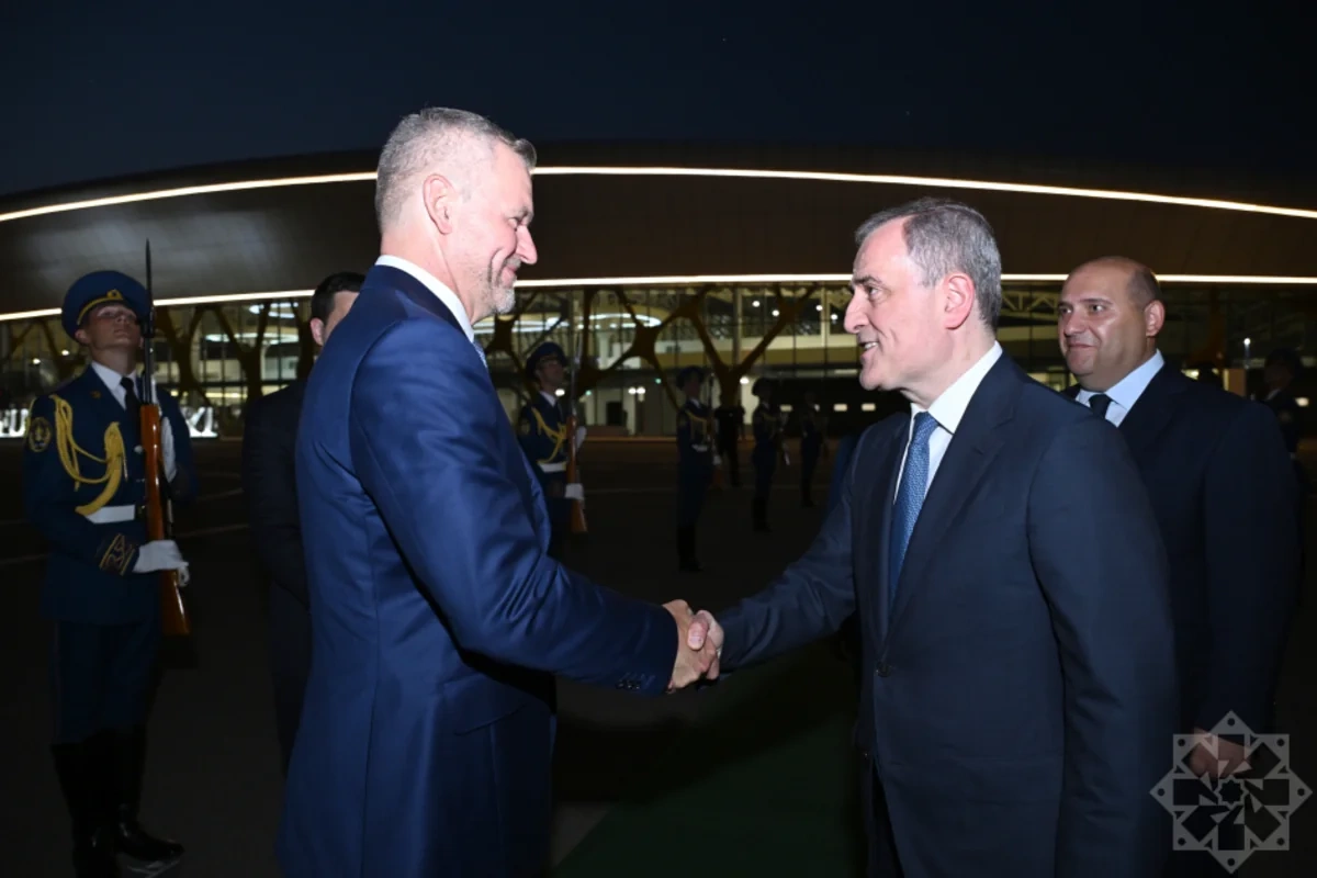 Президент Словакии самолетом отбыл из Физулинского аэропорта в Баку