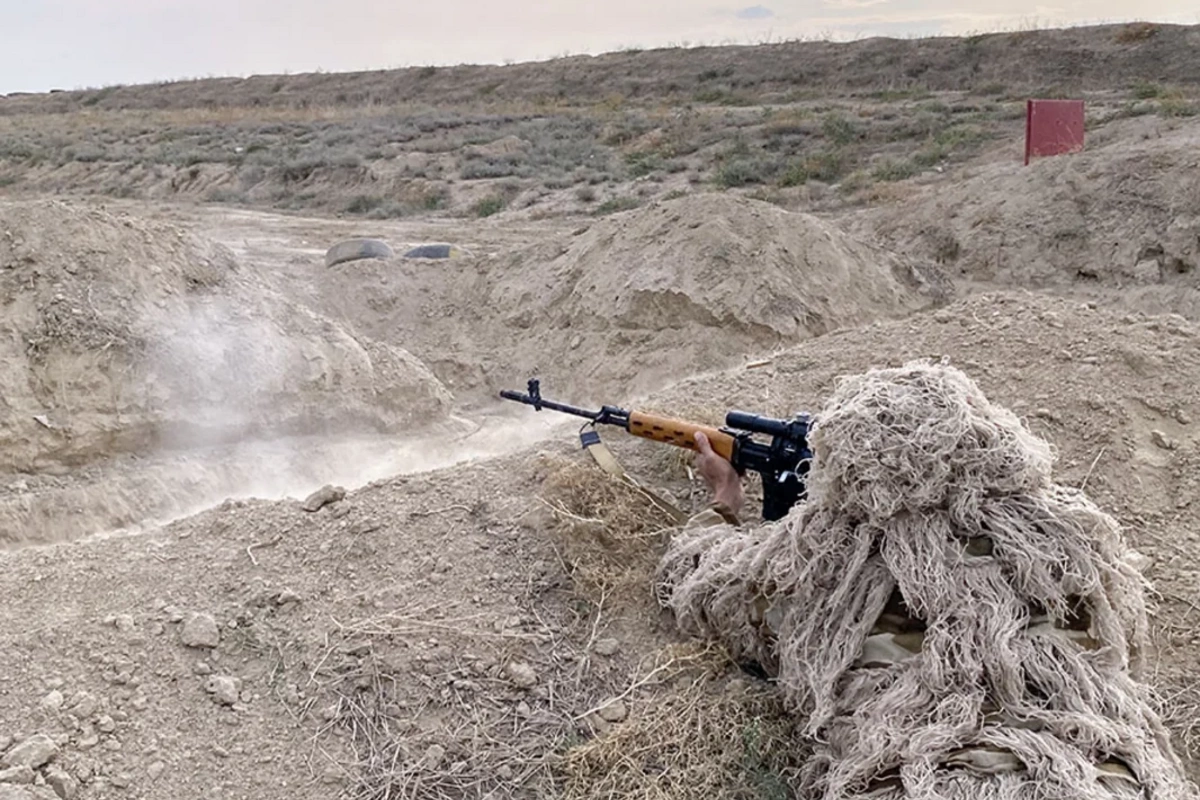 Продолжаются учебные сборы с военнообязанными