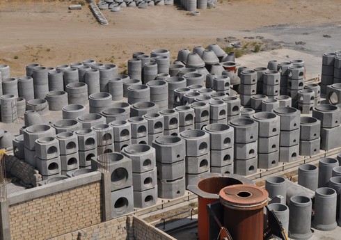 Производство бетонных конструкций в Азербайджане выросло почти на 29%