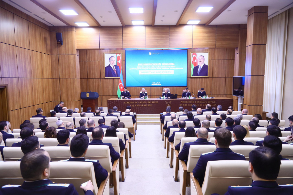 Прокуратура: В прошлом году в Баку было возмещено 12,4 млн манатов материального ущерба по уголовным делам
