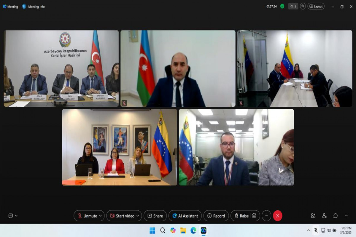 Проведены консульские консультации между Азербайджаном и Венесуэлой