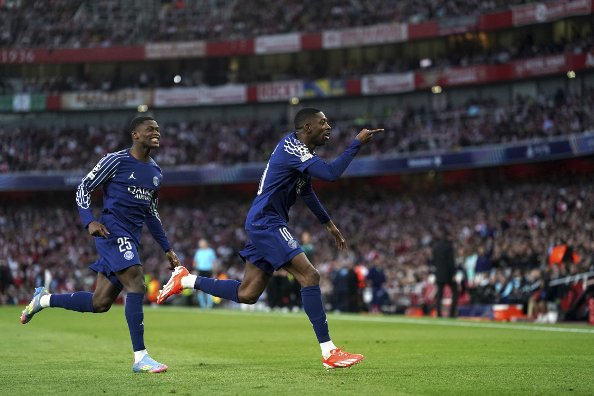 ПСЖ обыграл "Арсенал" в первом матче полуфинала Лиги чемпионов