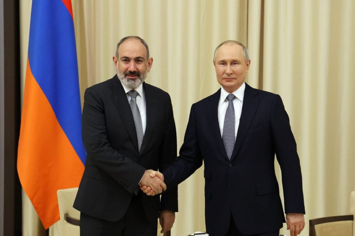 Путин поделился  с Пашиняном впечатлениями от визита в Азербайджан