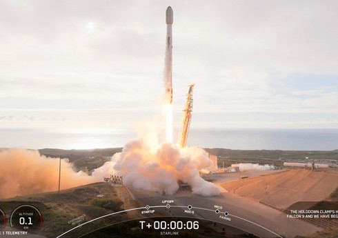 Ракета Falcon 9 вывела на орбиту еще 26 интернет-спутников Starlink