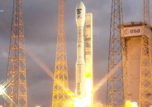 Ракета Vega C со спутником наблюдения за Землей стартовала с космодрома Куру