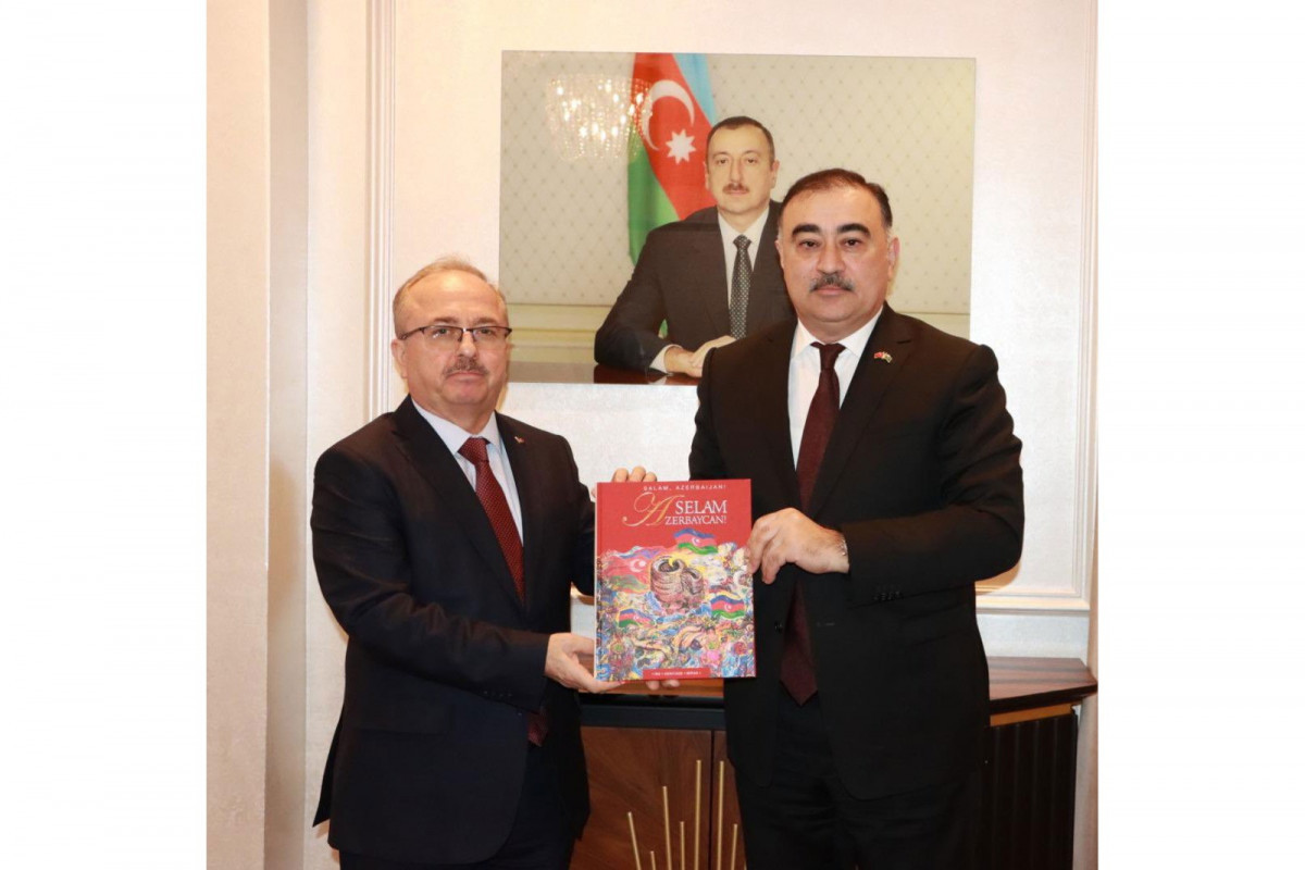 Рашад Мамедов встретился с новым послом Турции в Азербайджане