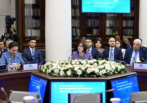 Сахиба Гафарова выступила на заседании Совета Межпарламентской Ассамблеи СНГ