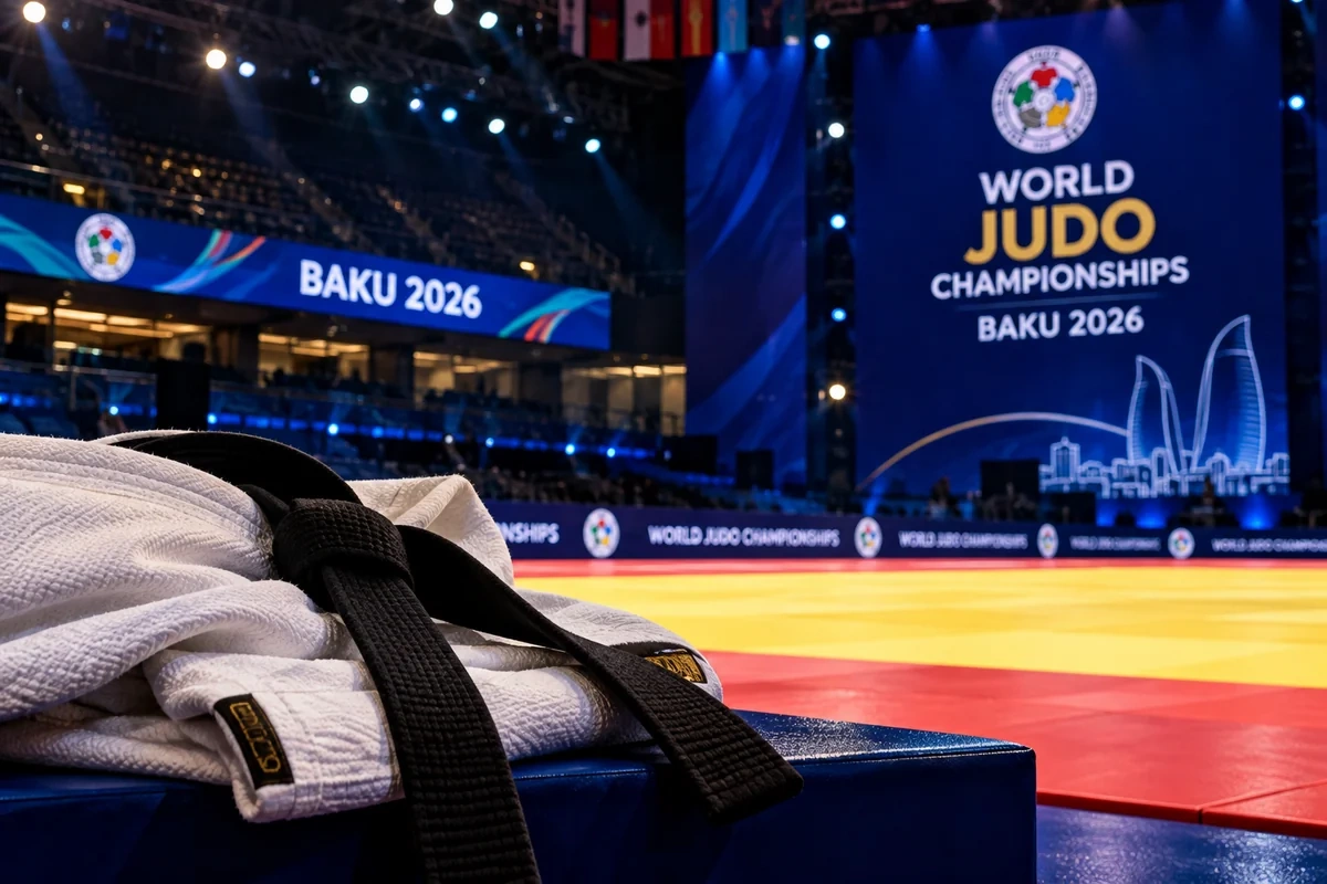 Сборная Азербайджана по дзюдо обыграла Австрию на чемпионате мира в Баку