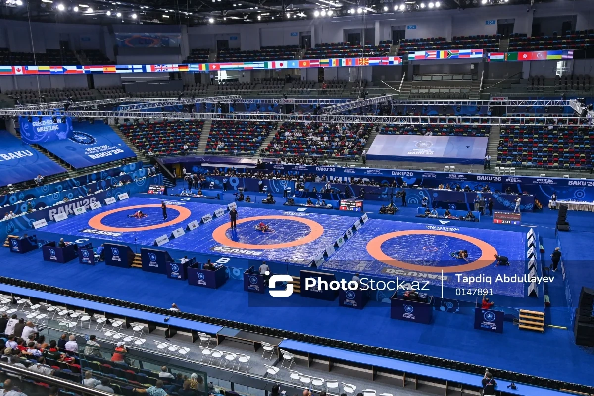 Сборная Азербайджана по греко-римской борьбе завершила чемпионат мира в Баку с шестью медалями