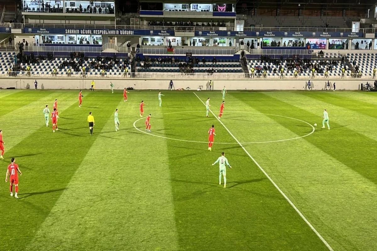 Сборная Азербайджана проиграла Беларуси