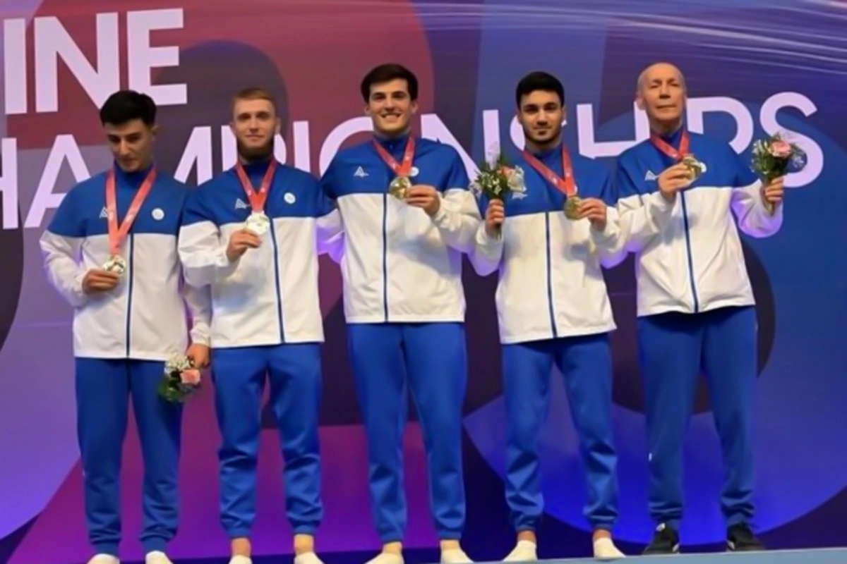 Сборная Азербайджана стала двукратным чемпионом мира