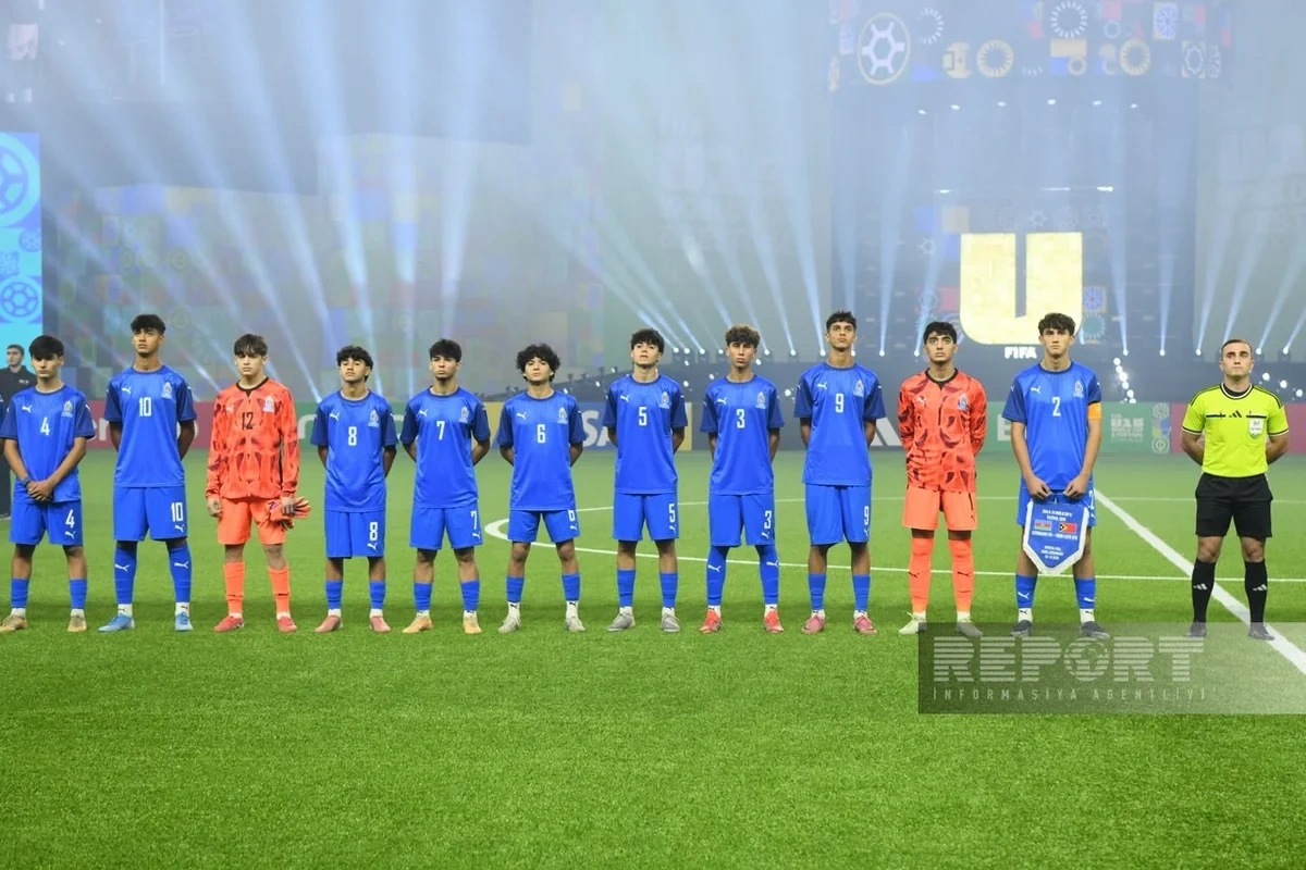Сборная Азербайджана стартовала на чемпионате мира FIFA U-15 c крупной победы
