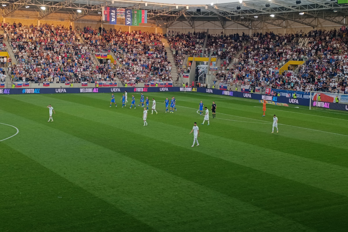 Сборная Азербайджана уступила Словакии