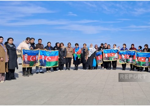 Семьи пропавших без вести в Карабахской войне побывали на освобожденных территориях