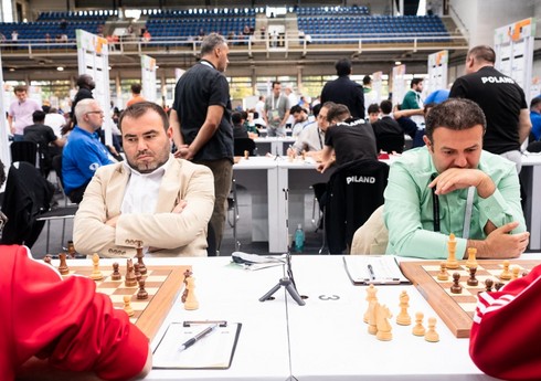 Шахматная олимпиада: Мужская сборная Азербайджана одержала очередную победу