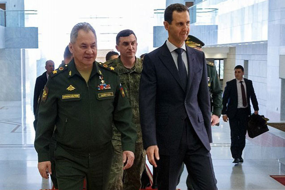 Шойгу встретился с Башаром Асадом