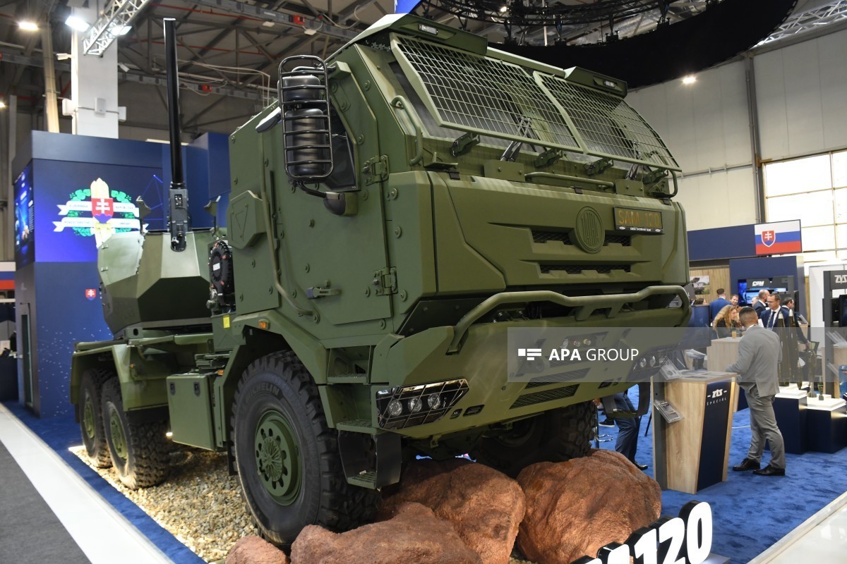 Словацкий самоходный миномёт представлен на ADEX-2026 -ФОТО