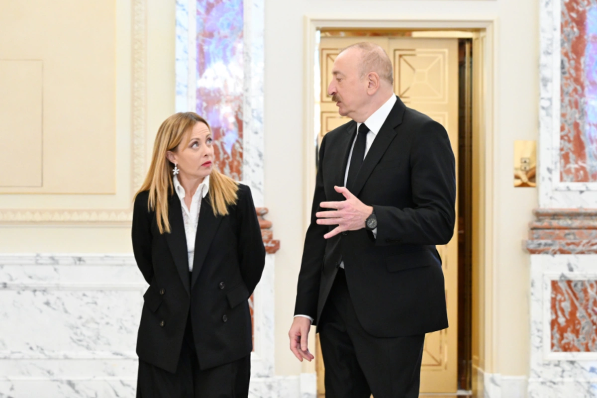 Состоялась встреча Ильхама Алиева и Джорджи Мелони один на один