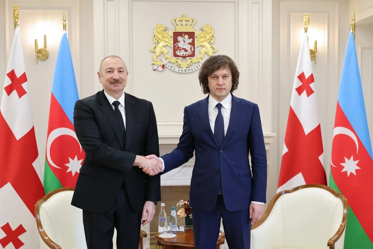 Состоялась встреча Ильхама Алиева с Ираклием Кобахидзе один на один